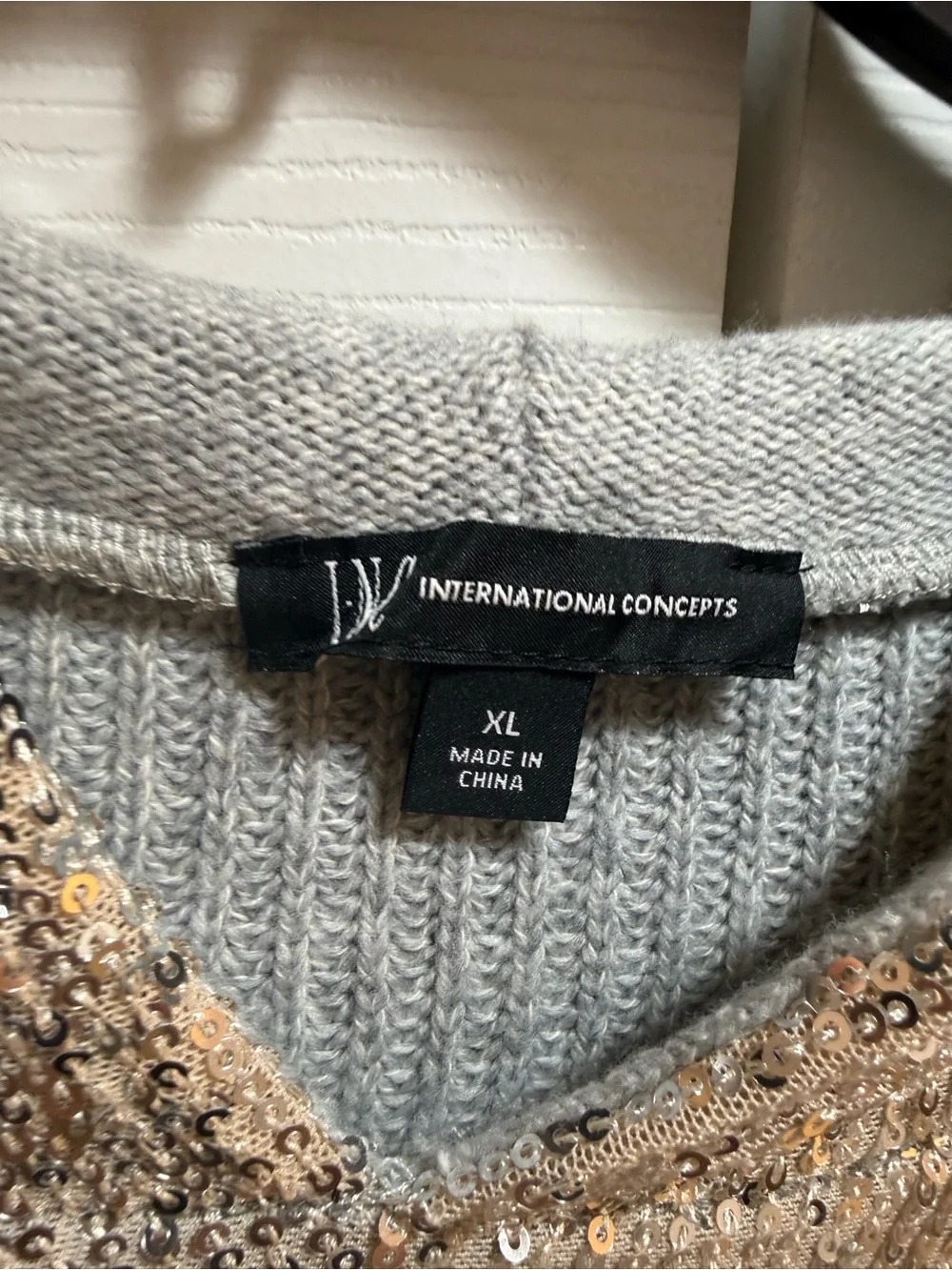INC International Concepts sparkling silver